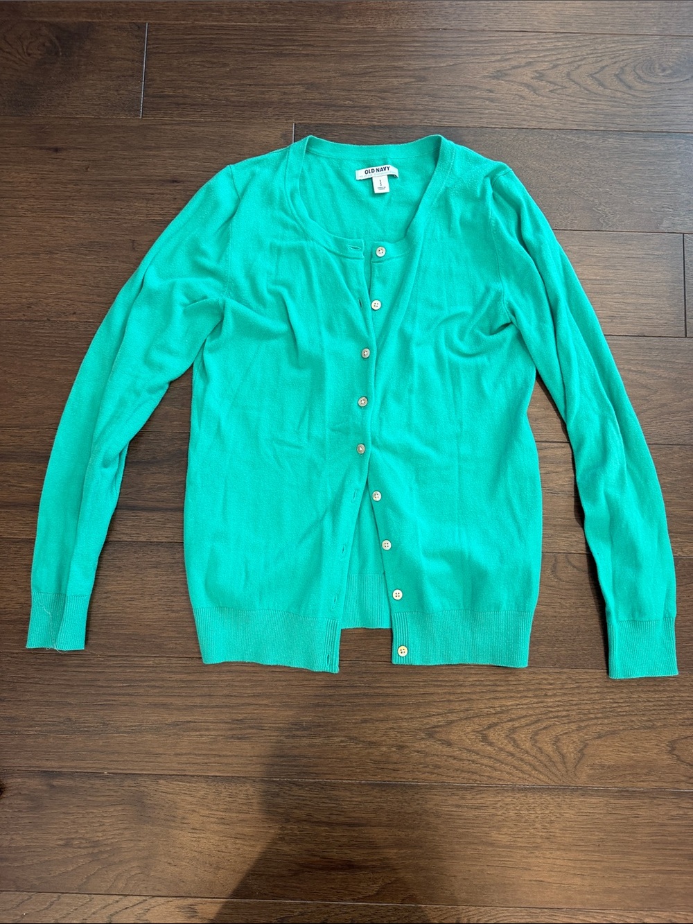 Old Navy Green Cardigan Size Small - C54-049